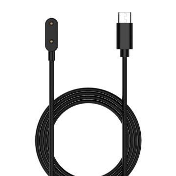 For Huawei Band 10 / 9 / Honor ROSSINI 2i USB-C / Type-C Port Smart Watch Charging Cable(Black)