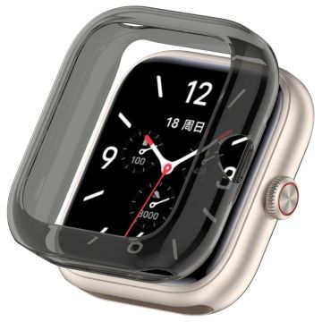 For vivo Watch GT Half Pack Hollow TPU Watch Protective Case(Transparent Black)