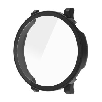 For Huawei Watch GT 5 41mm Tempered Glass Film Integrated PC Watch Protective Case(Black)