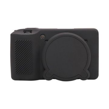 For Ricoh GR III Soft Silicone Protective Case(Black)