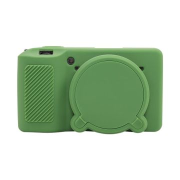 For Ricoh GR III Soft Silicone Protective Case(Green)