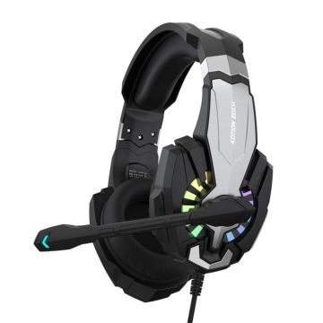 KOTION EACH G9000 Plus On-Ear Gaming Headset with Mic, Length: About 2.1m(Black)