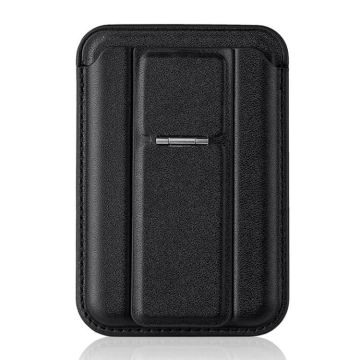 Large Capacity MagSafe Card Bag with Holder(Black)