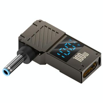 For HP 100W Computer Charging Digital Display Adapter(Type-C to DC4.5x3.0mm)