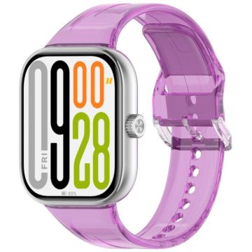 For Redmi Watch 5 / Xiaomi Smart Band 9 Pro Color Changing TPU Watch Band(Purple)