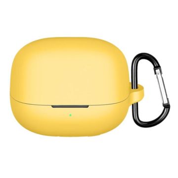 For Xiaomi Buds 5 Pro Wireless Bluetooth Earphones Silicone Protective Case(Yellow)