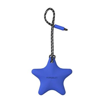 For Airtag YOYOISLES Air Stars Series EVA Keychain Locator Protective Case(Blue)