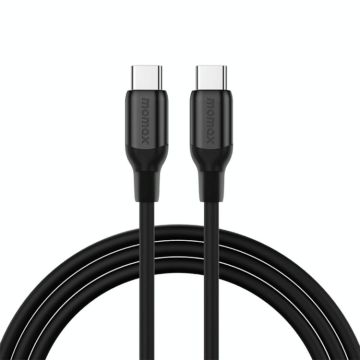 MOMAX DC23 1-Link Flow CC X 60W USB-C / Type-C to USB-C / Type-C Fast Charging Cable, Length:1.2m(Black)