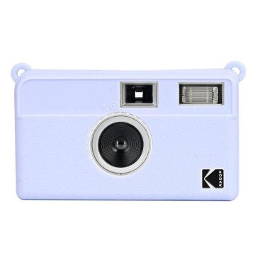 For Kodak EKTAR H35 Litchi Texture Soft Silicone Protective Case(Purple)