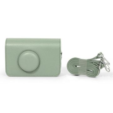 For Kodak EKTAR H35 / F501 / F9 Full Body Leather Camera Case Bag with Strap(Green)