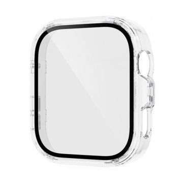 For Huawei Watch Fit 4 Pro Tempered Film Integrated PC Watch Protective Case(Transparent)