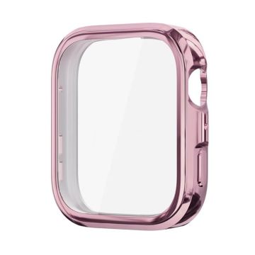 For Huawei Watch Fit 4 Electroplated TPU Full Coverage Watch Protective Case(Pink)