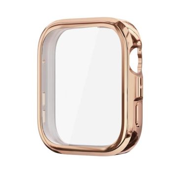 For Huawei Watch Fit 4 Electroplated TPU Full Coverage Watch Protective Case(Rose Gold)