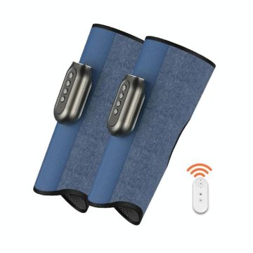 WG-JB-701 Home Portable Airbag Heating Leg Massager, Style:Remote Control Version Dual