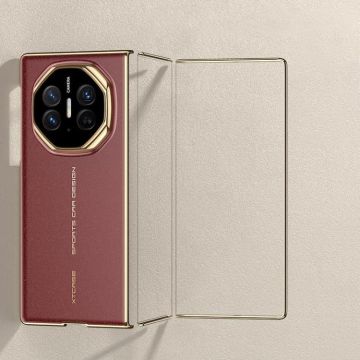 For Huawei Mate XT Ultimate GKK AG Phantom Electroplating Frame Full Cover MagSafe Phone Case(Red)