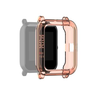 For Amazfit Pop Half-coverage TPU Protective Case Cover(Orange)