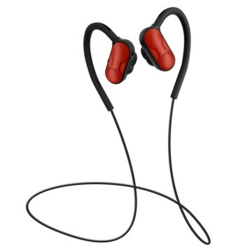 BTH-Y9 Ultra-light Ear-hook Wireless V4.1 Bluetooth Earphones with Mic(Red)