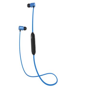 XRM-X4 Sports IPX4 Waterproof Magnetic Earbuds Wireless Bluetooth V4.2 Stereo Headset with Mic, For iPhone, Samsung, Huawei, Xiaomi, HTC and Other Smartphones(Blue)