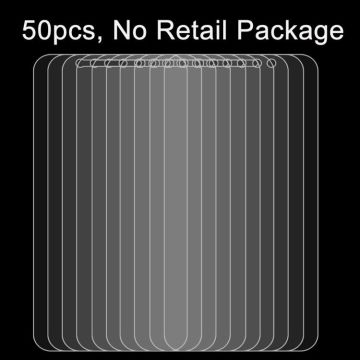50 PCS for Huawei Enjoy 6s 0.26mm 9H Surface Hardness 2.5D Explosion-proof Tempered Glass Screen Film, No Retail Package