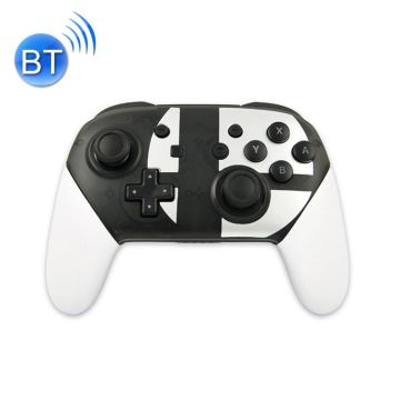 Wireless Game Pro Controller With Screenshot Vibration Function for Nintendo Switch(White)