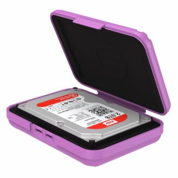 ORICO PHX-35 3.5 inch SATA HDD Case Hard Drive Disk Protect Cover Box(Purple)