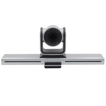 YANS YS-H210UT USB HD 1080P 10X Zoom Video Conference Camera for Large Screen, Support IR Remote Control (Grey)