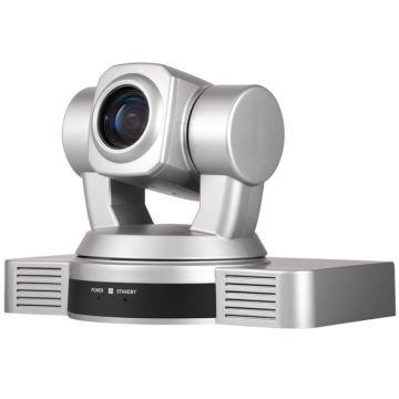 YANS YS-H810DSY 1080P HD 10X Zoom Lens Video Conference Camera with Remote Control, US Plug (Silver)