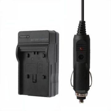 Digital Camera Battery Car Charger for Canon BP718 / BP727(Black)