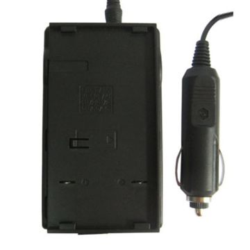 2 in 1 Digital Camera Battery Charger for Panasonic 2E/ V11U/ 12U22U(Black)
