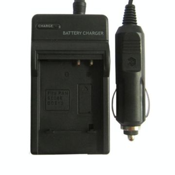 Digital Camera Battery Charger for Panasonic DMW BCE10E/S008E/S26(Black)
