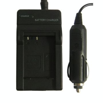 Digital Camera Battery Charger for Panasonic BCG10E(Black)