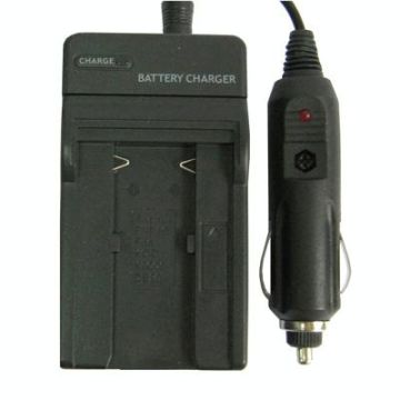 Digital Camera Battery Charger for FUJI FNP80/ K3000/ DB20(Black)