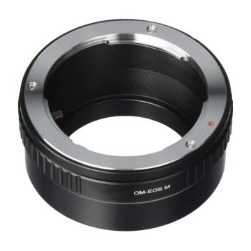 OM-EOS M Lens Mount Stepping Ring(Black)
