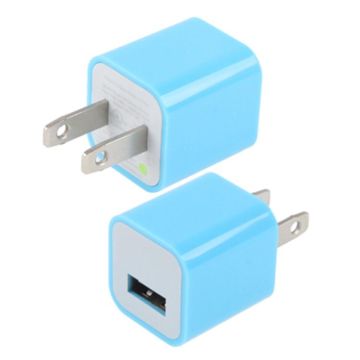 US Plug USB Charger(Blue)