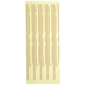 LCD Frame Front Housing Bezel Frame Adhesive Sticker for iPad 2