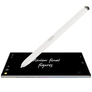 Capacitive Touch Screen Stylus Pen for Galaxy Note20 / 20 Ultra / Note 10 / Note 10 Plus(White)