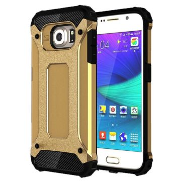 For Galaxy S6 / G920 Tough Armor TPU + PC Combination Case (Gold)