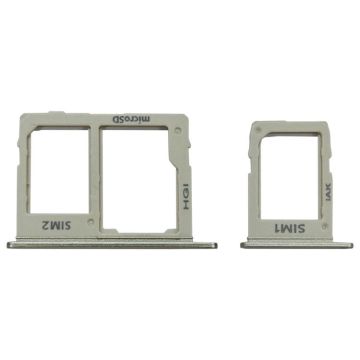 For Samsung Galaxy J6 2018 SM-J600 SIM Card Tray + SIM + Micro SD Card Tray (Gold)
