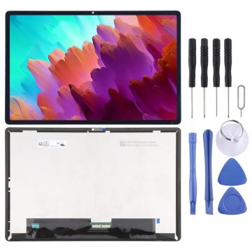 For Lenovo Tab P12 12.7 inch TB370 TB370FU TB370FC LCD Screen with Digitizer Full Assembly (Black)
