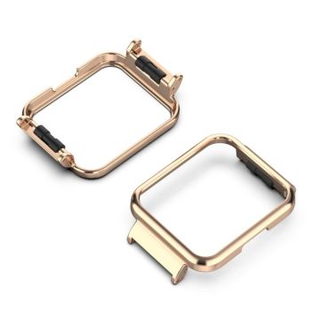 For Xiaomi Redmi Watch 2 Lite International Version Metal Watch Frame(Rose Gold)