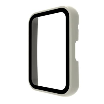 For OPPO Watch Free PC+ Toughened Film Fully Enclosed Protective Watch Case(Ivory)