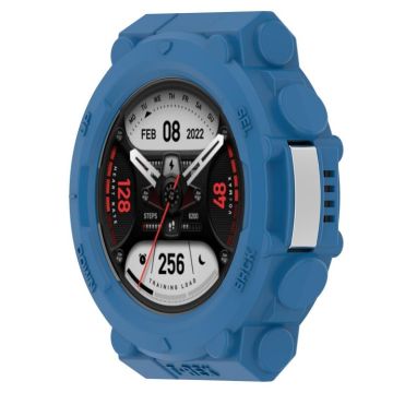 For&#x20;Amazfit&#x20;T-Tex&#x20;2&#x20;Shockproof&#x20;TPU&#x20;Protective&#x20;Watch&#x20;Case&#x28;Blue&#x29;