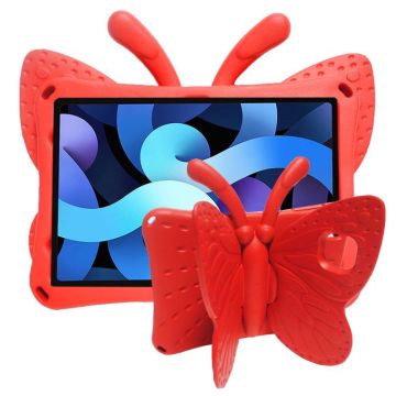 For Honor Pad X8 / X6 /7 Butterfly Bracket Kids EVA Shockproof Tablet Case(Red)