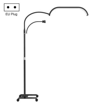 HD-G63X Floor Standing Remote Dimming LED Moon Lamp Manicure Eyelash Beauty Lamp(EU Plug)