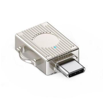 JS-103 USB to Type-C 3.0 Converter High Speed U Disk OTG Adapter(Gold)