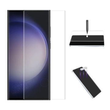 For Samsung Galaxy S23 Ultra 5G ENKAY Hat-Prince UV Full Glue Tempered Glass Film