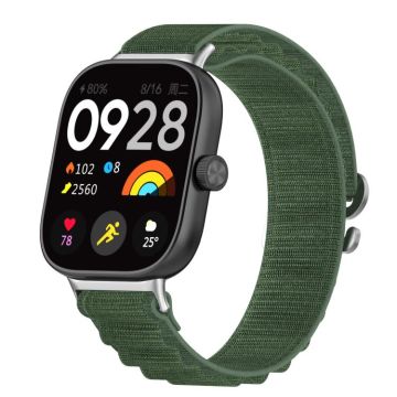 For Xiaomi Smart Band 9 Pro / Redmi Watch 5 Loop Nylon Watch Band(Green)