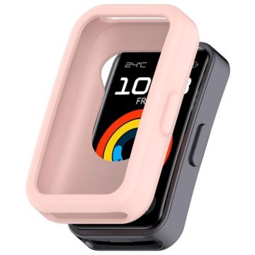 For Huawei Band 10 / 9 / 8 Silicone Watch Protective Case(Pink)