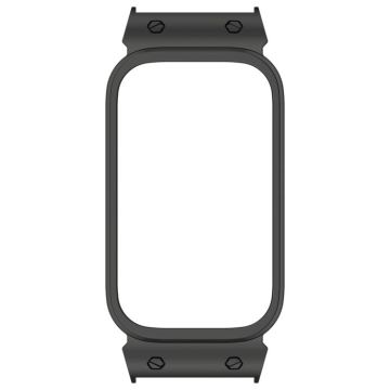 For Xiaomi Smart Band 9 Active Metal Frame Watch Protective Case(Black)