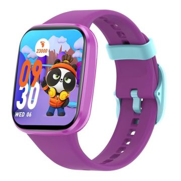 Wish 6 1.69 inch TFT Color Screen IP68 Waterproof Children Companion Smart Watch(Purple)